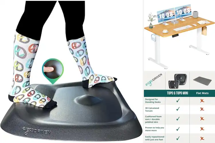 Detailed view of Best Standing Desk Comfort Benefits