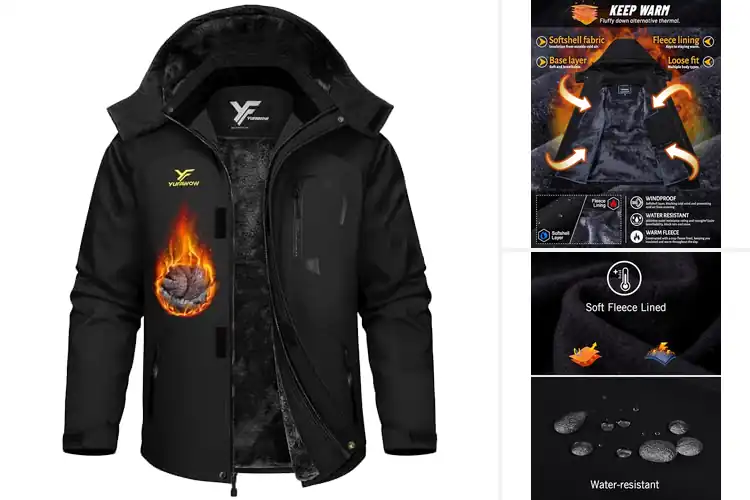 Detailed view of Best Thermal Jackets