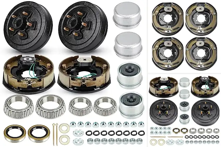 Detailed view of Best Trailer Axle Brakes: Tow Safely