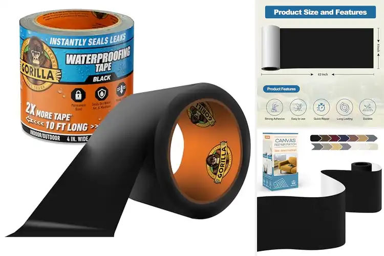 Detailed view of Best Waterproof Repair Patches: Fix Gear Fast